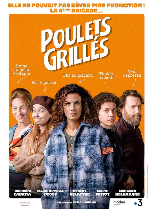 Poulets grillés : Póster