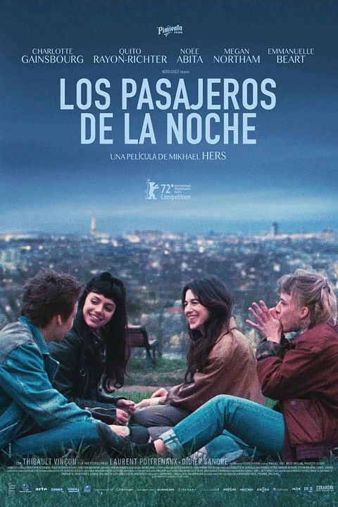 Los pasajeros de la noche : Póster