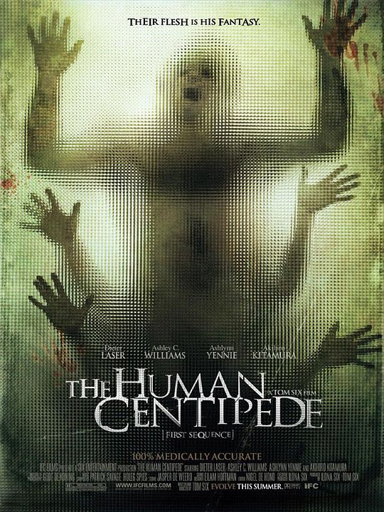 The Human Centipede (First Sequence) : Póster