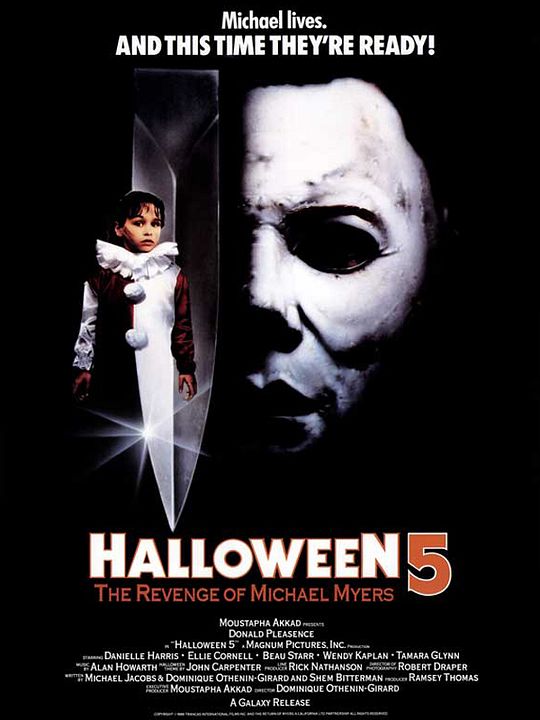 Halloween 5: La venganza de Michael Myers : Póster
