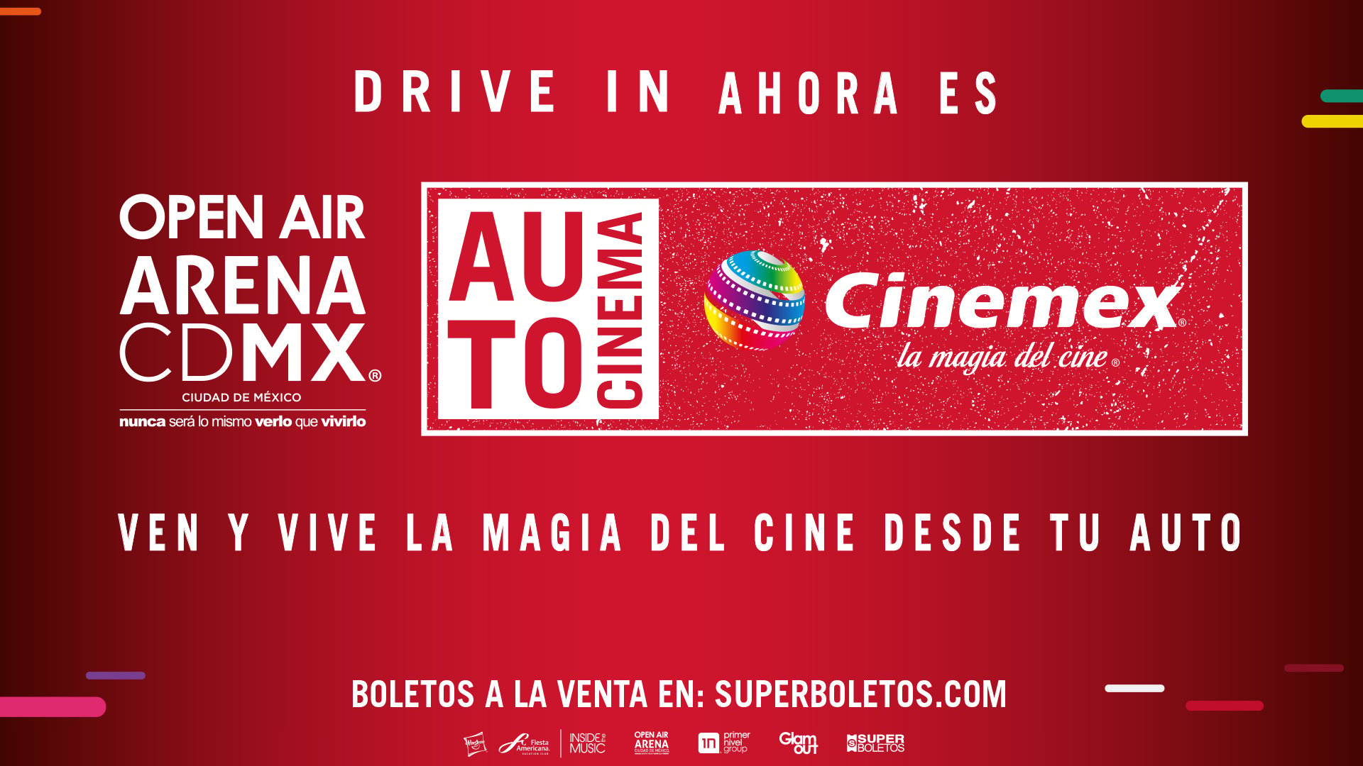 Cinemex estrena su Autocinema y así queda el precio del boleto