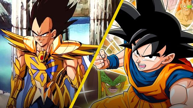 Así se verían los personajes de 'Dragon Ball Z' si fueran 'Caballeros del Zodiaco' Así se verían los personajes de 'Dragon Ball Z' si fueran 'Caballeros del Zodiaco'