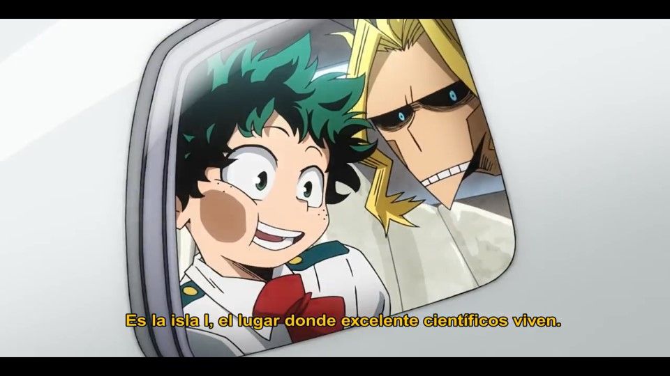 'My hero Academia Heroes Rising' Tráiler oficial en